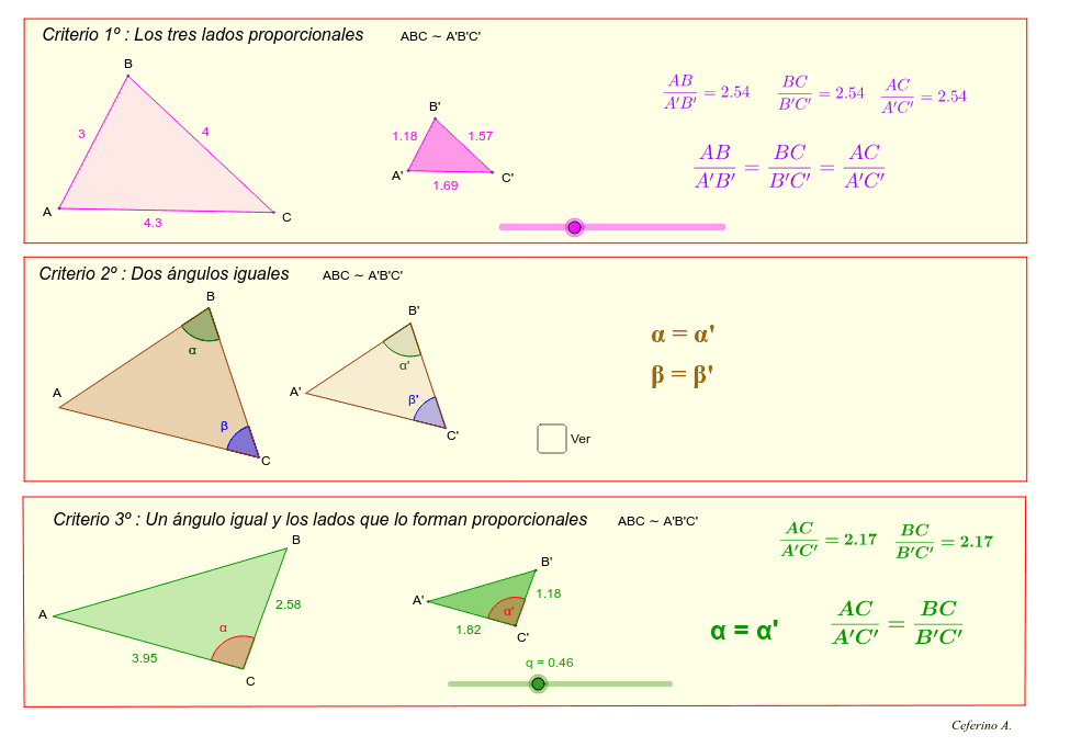 GeoGebra Applet