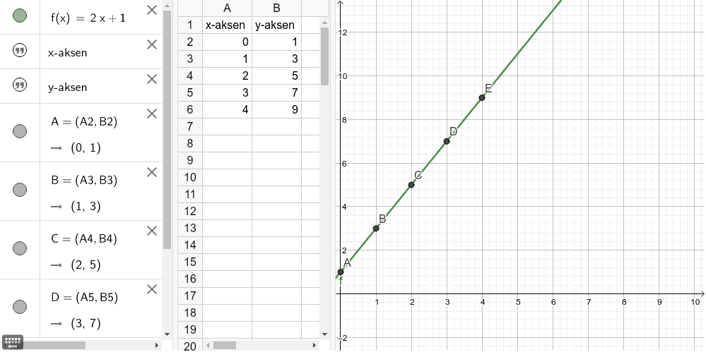 GeoGebra Applet