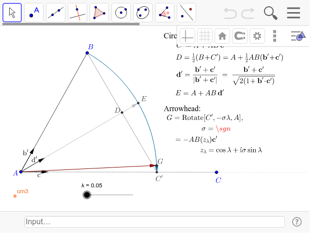 GeoGebra Applet