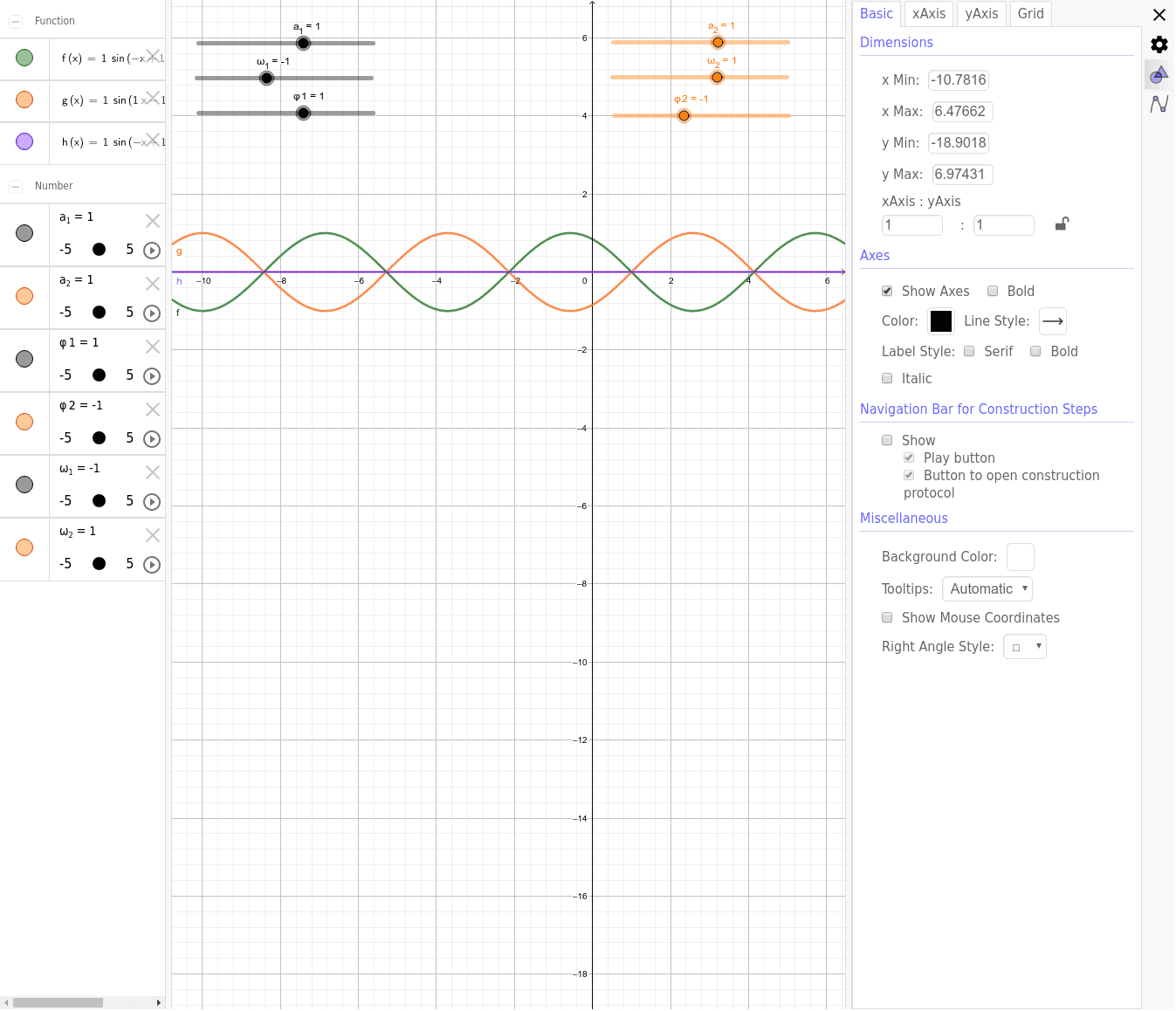 GeoGebra Applet
