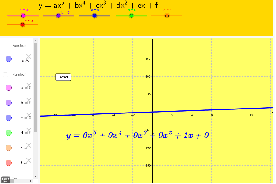 GeoGebra Applet