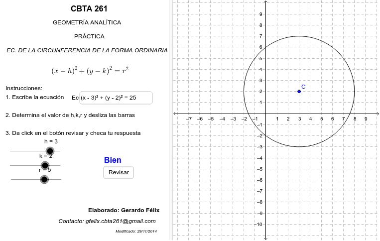 GeoGebra Applet