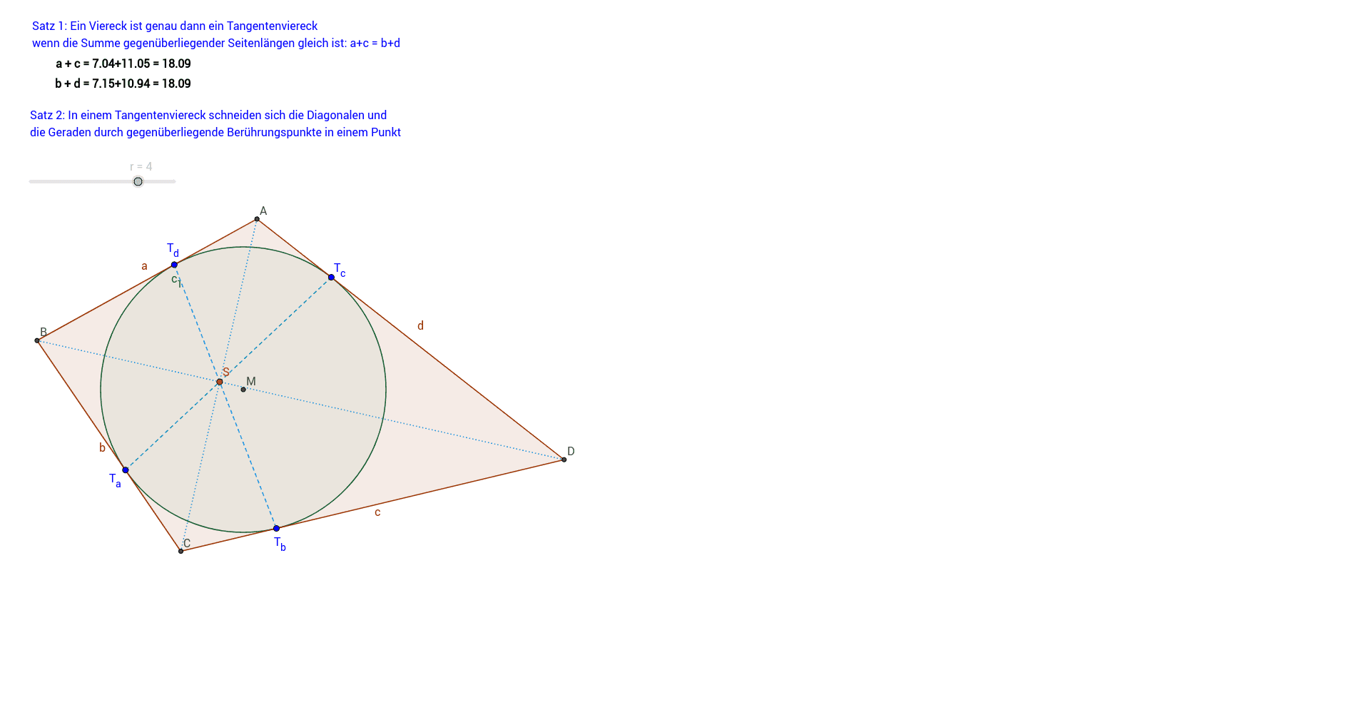 GeoGebra Applet