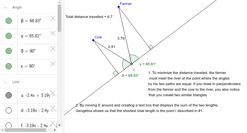 GeoGebra Applet