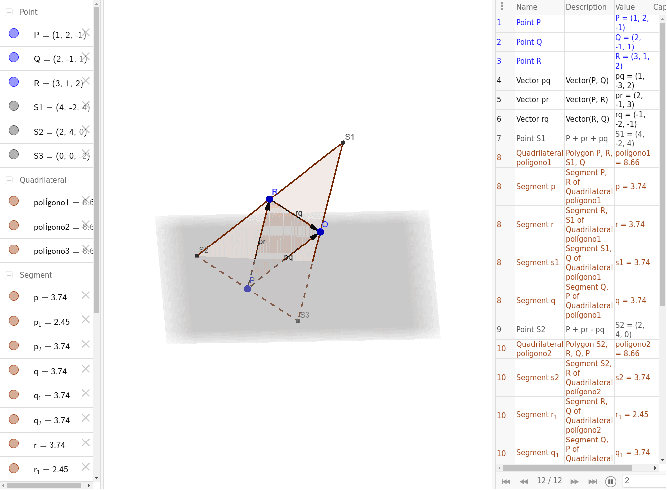 GeoGebra Applet