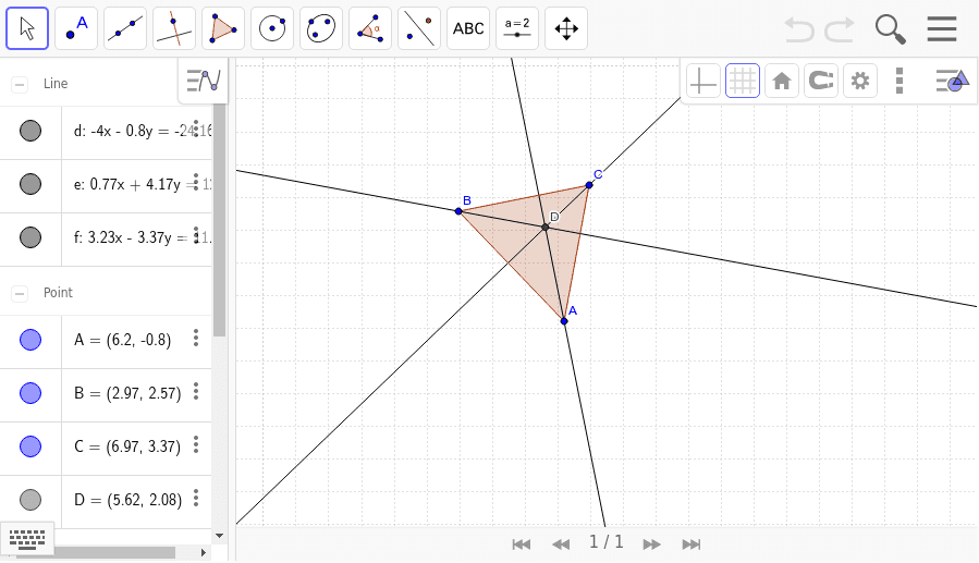 GeoGebra Applet