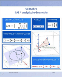 CAS 4 analytische Geometrie