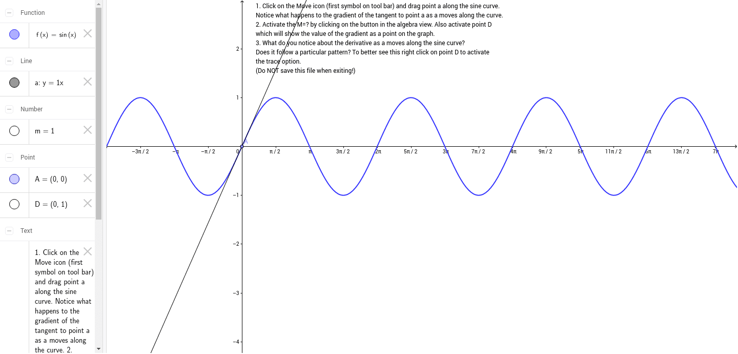 GeoGebra Applet
