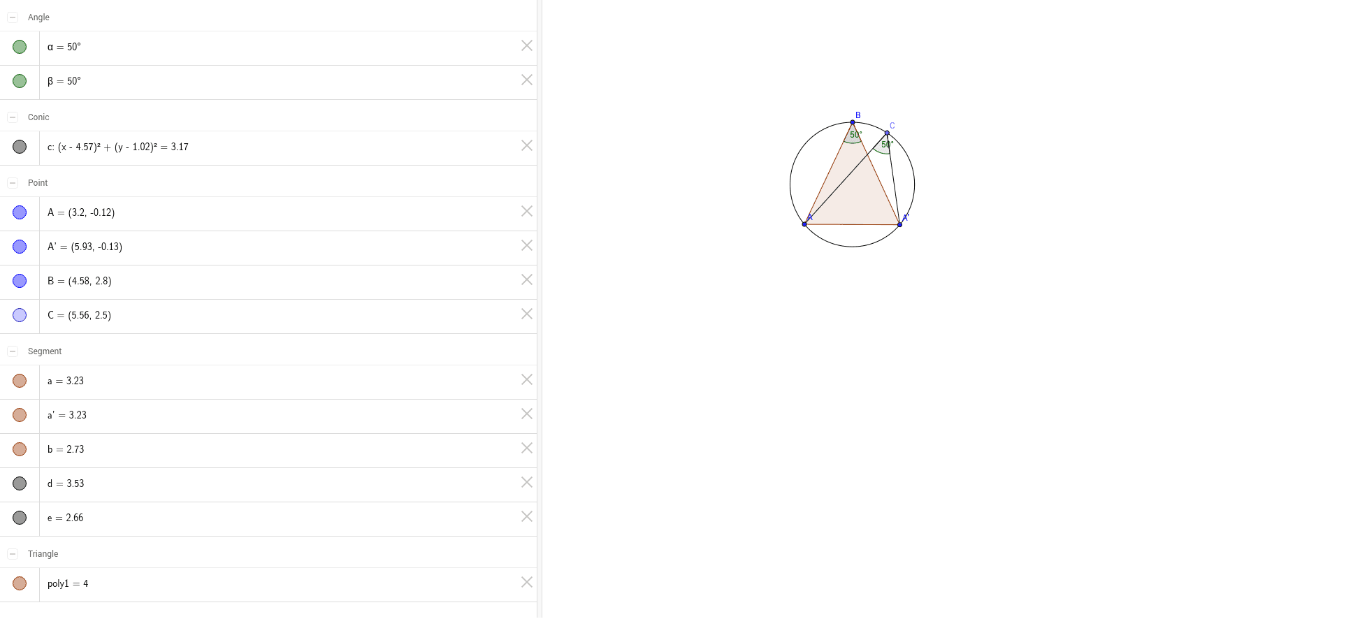 GeoGebra Applet