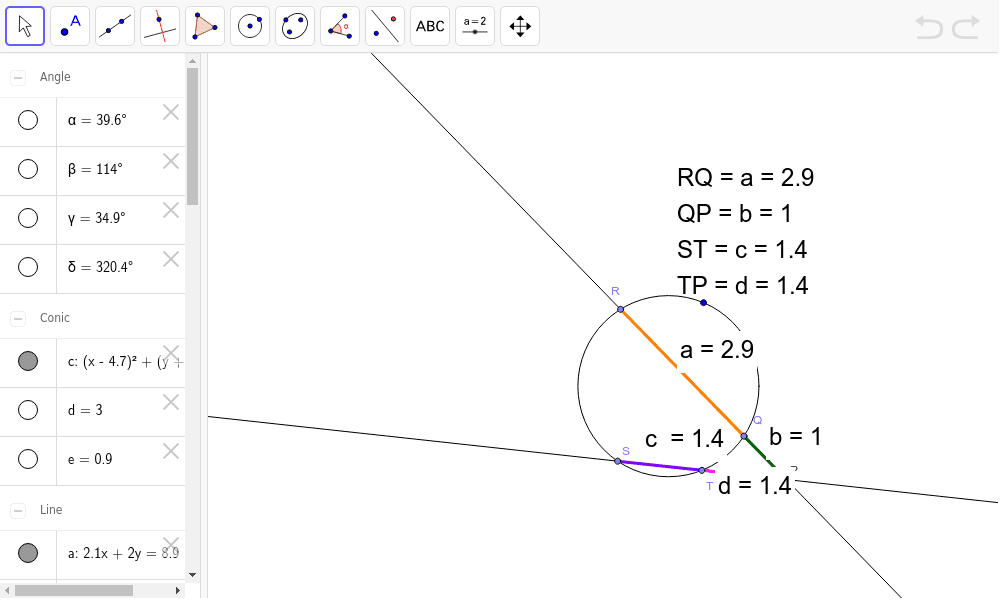 GeoGebra Applet