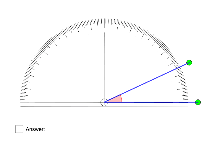 G15a Protractor without numbers GeoGebra