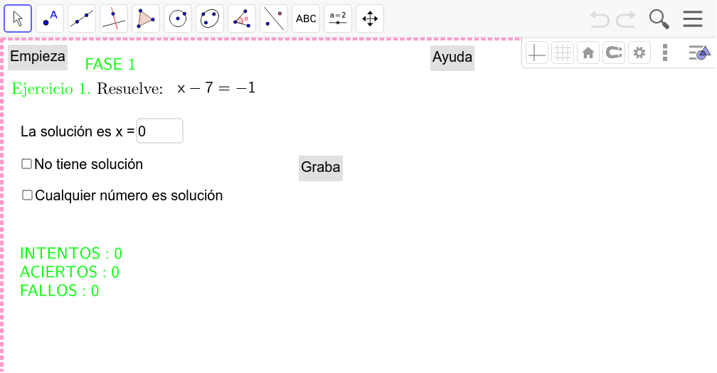GeoGebra Applet