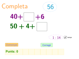 Descomposa en sumands, dobles i triples - OAOA 