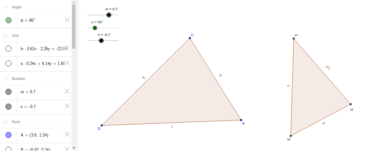 GeoGebra Applet