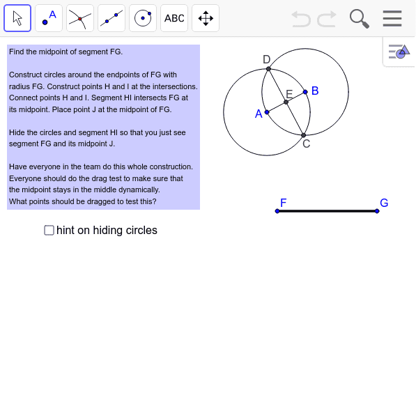 GeoGebra Applet
