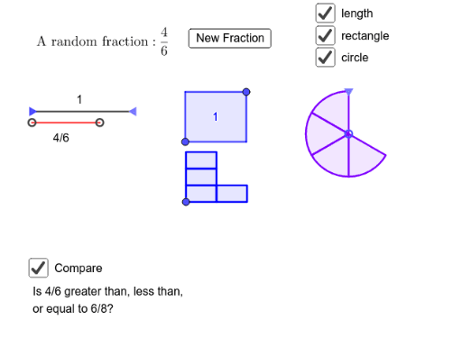 Fraction Visualizer – GeoGebra