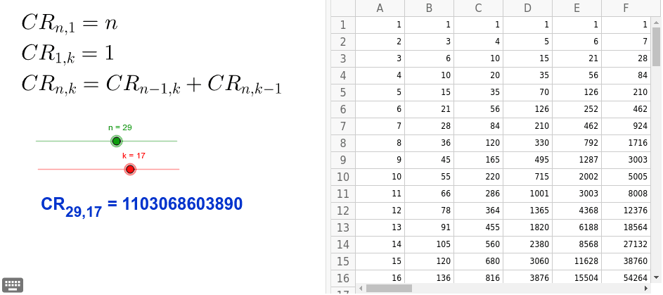 GeoGebra Applet