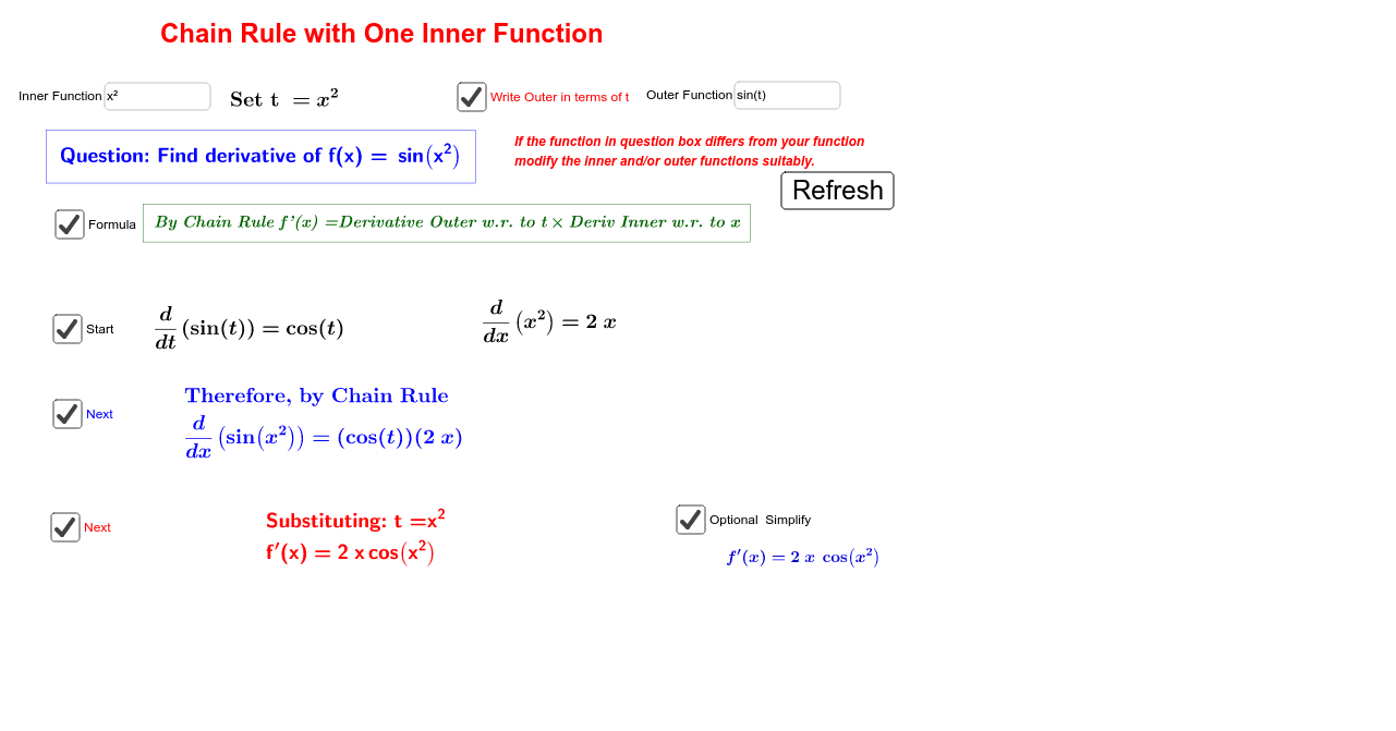 GeoGebra Applet