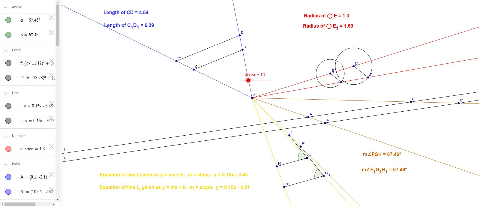 GeoGebra Applet