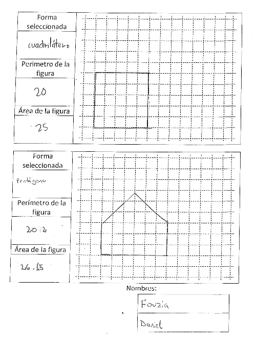 Computer - square and pentagon