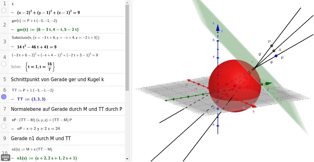 GeoGebra Applet