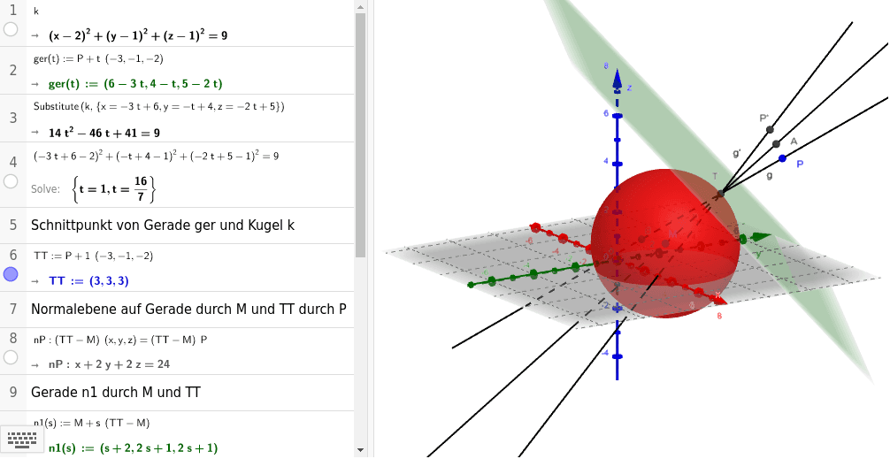 GeoGebra Applet