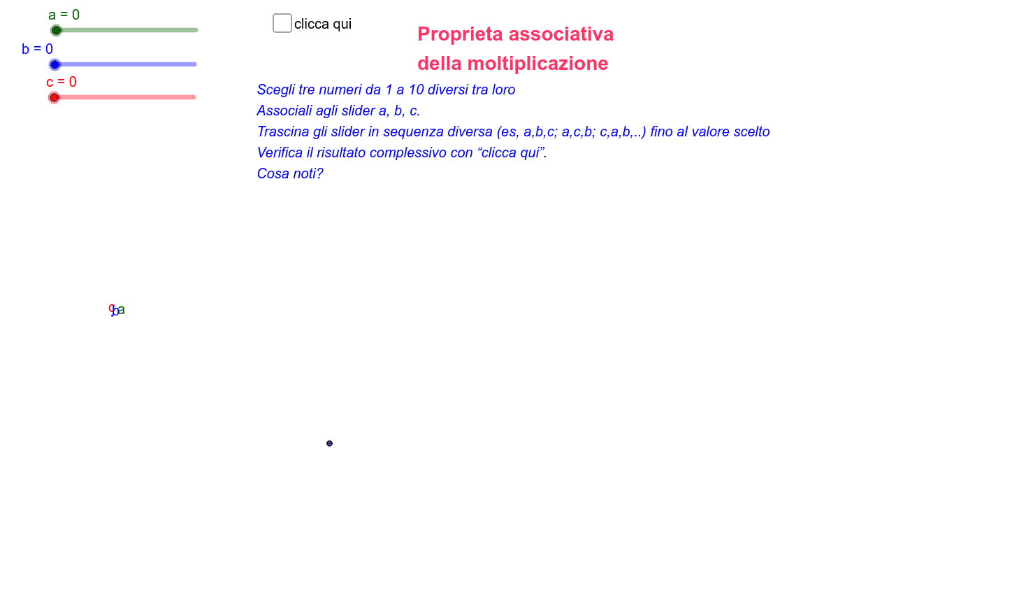 GeoGebra Applet