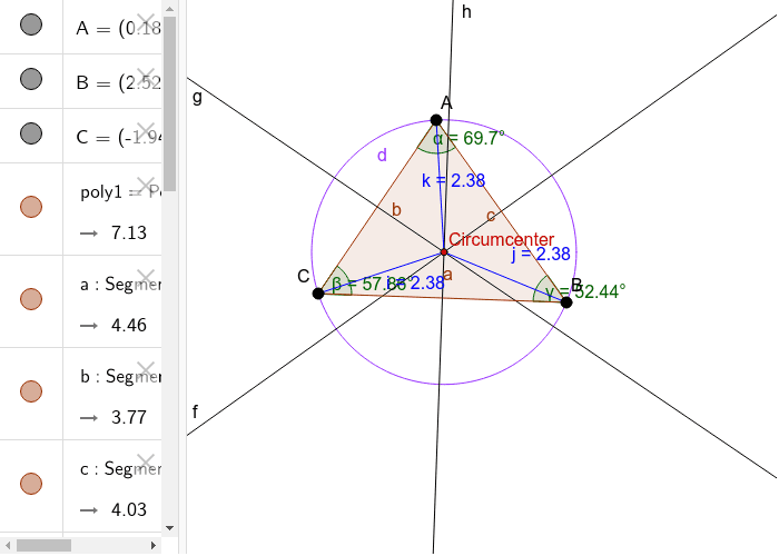 GeoGebra Applet
