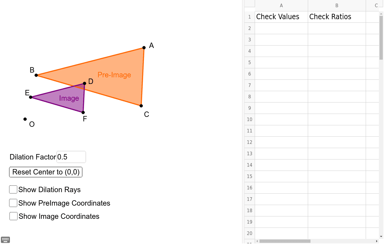 GeoGebra Applet