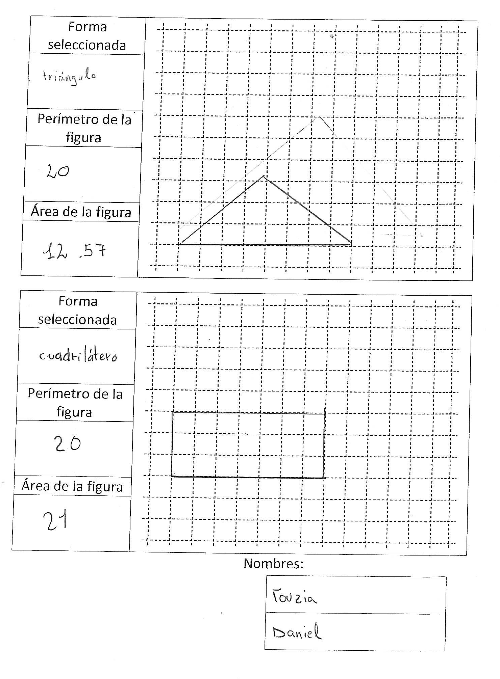 Computer - triangle and quadrilateral