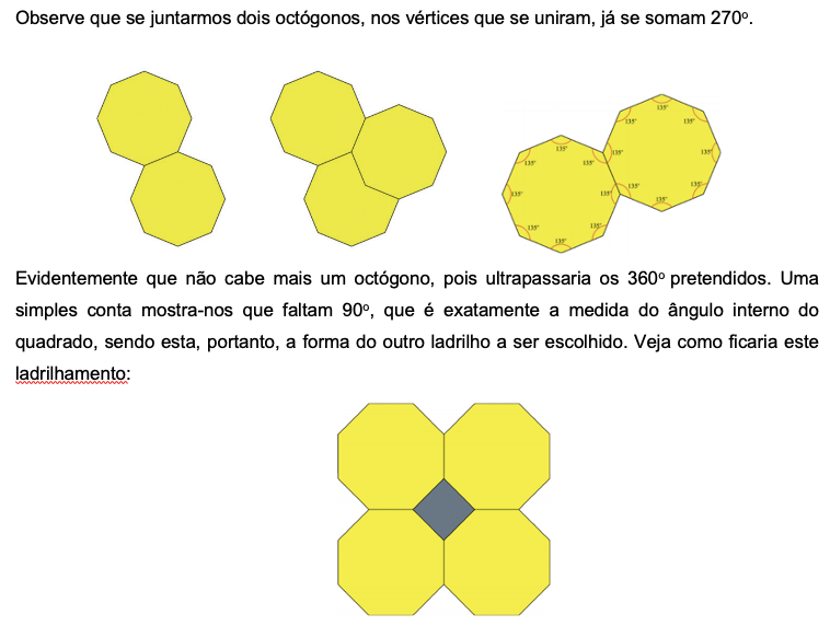 4 - Mais algumas informações importantes sobre a construção de mosaicos.