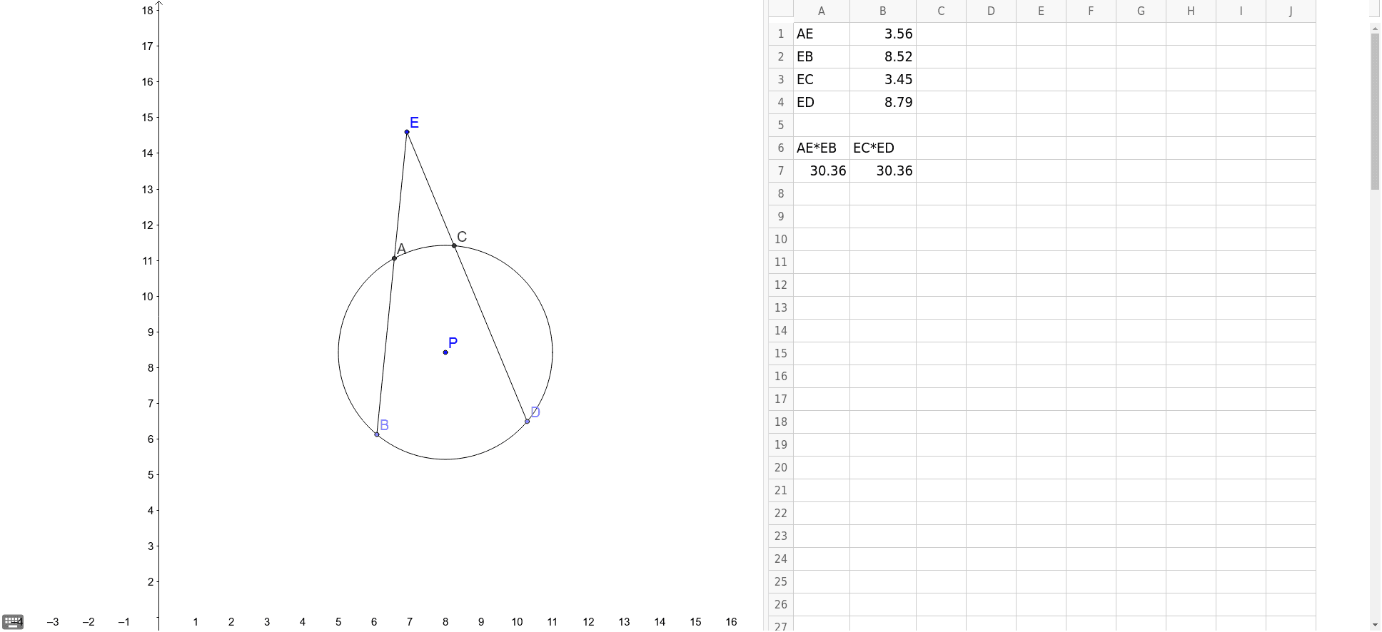 GeoGebra Applet