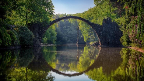 Figura 2: Ponte Rakotzbrücke na Alemanha