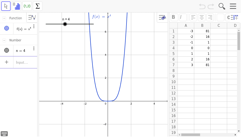 GeoGebra Applet