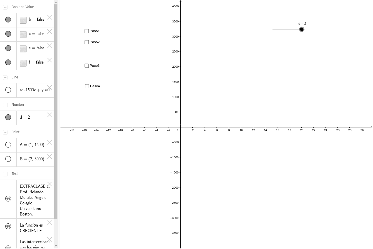 GeoGebra Applet