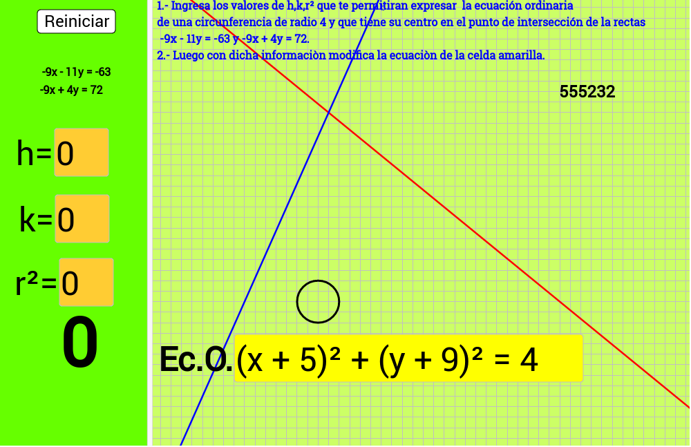 GeoGebra Applet