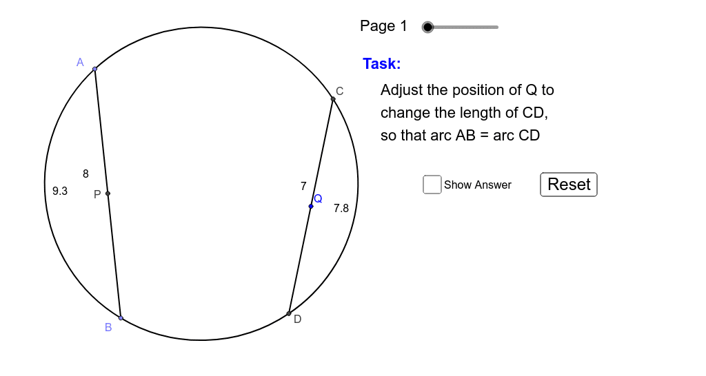 GeoGebra Applet