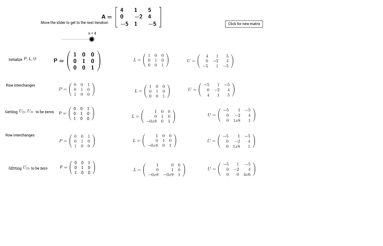 Lu decomposition calculator deals