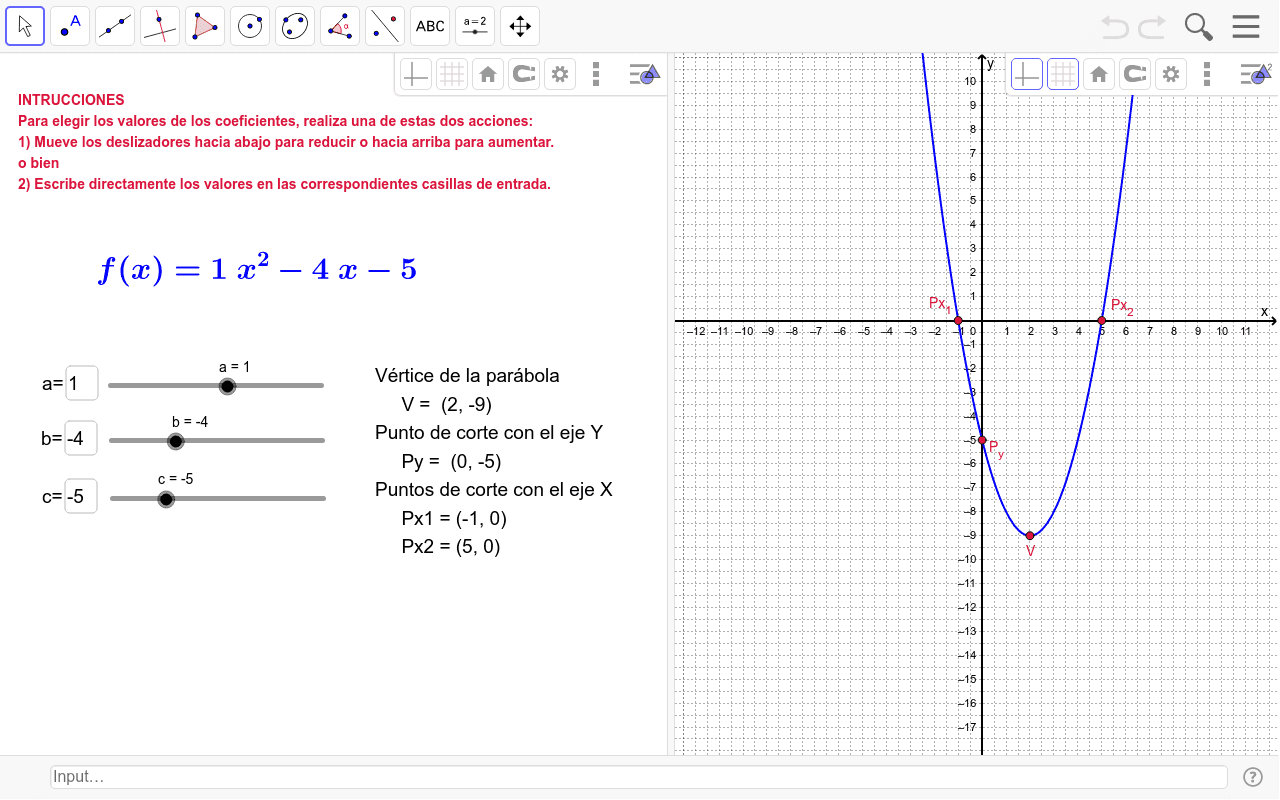 GeoGebra Applet