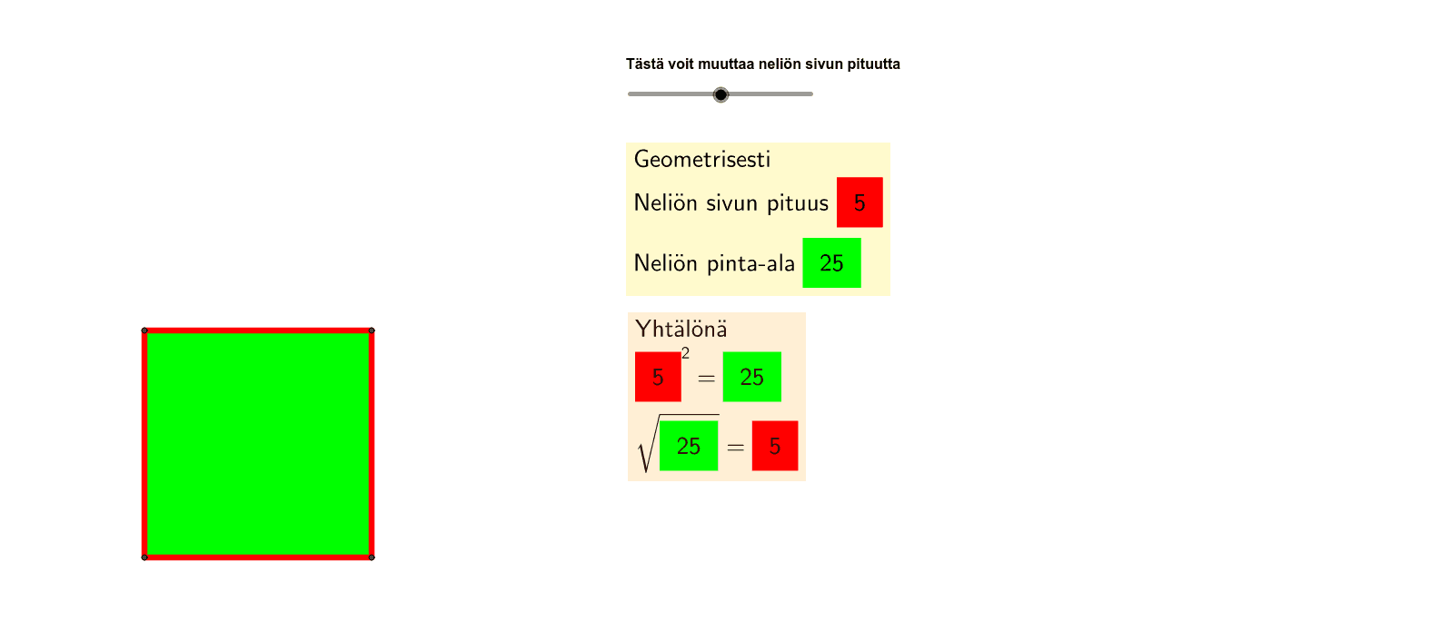 GeoGebra Applet