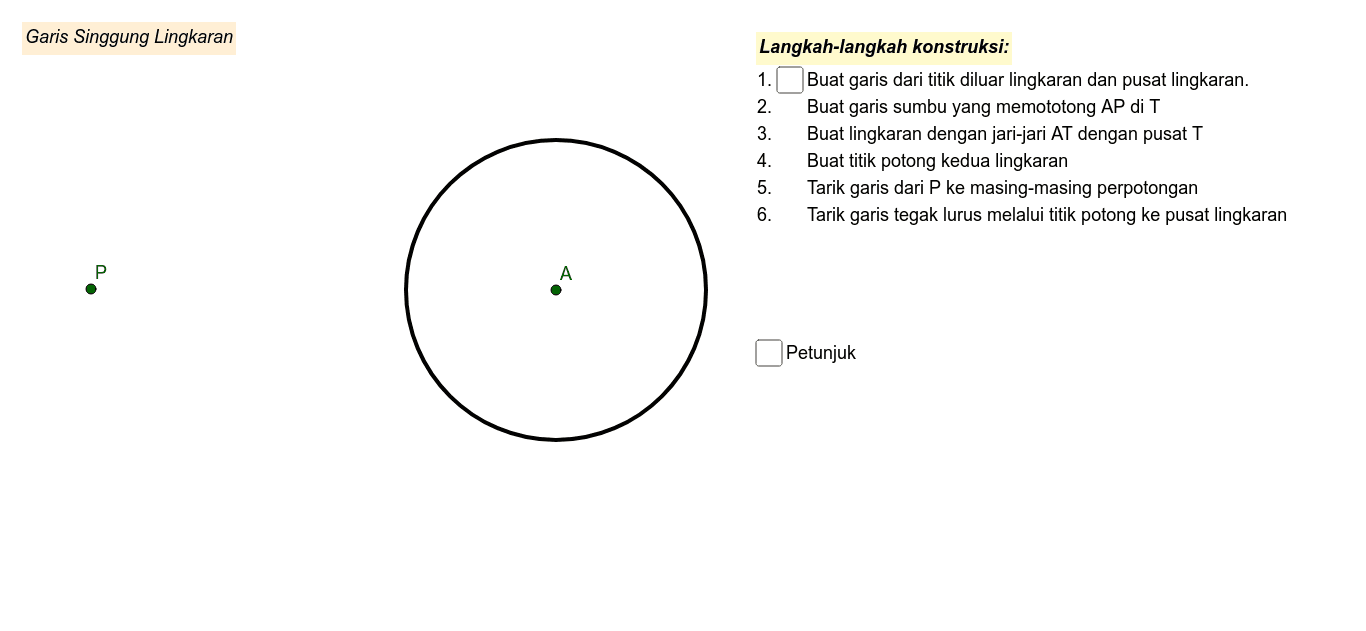 GeoGebra Applet