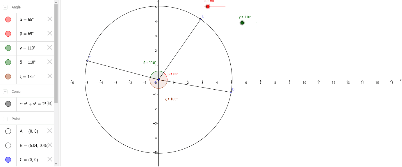 GeoGebra Applet