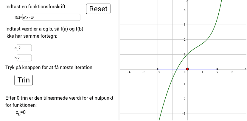 GeoGebra Applet