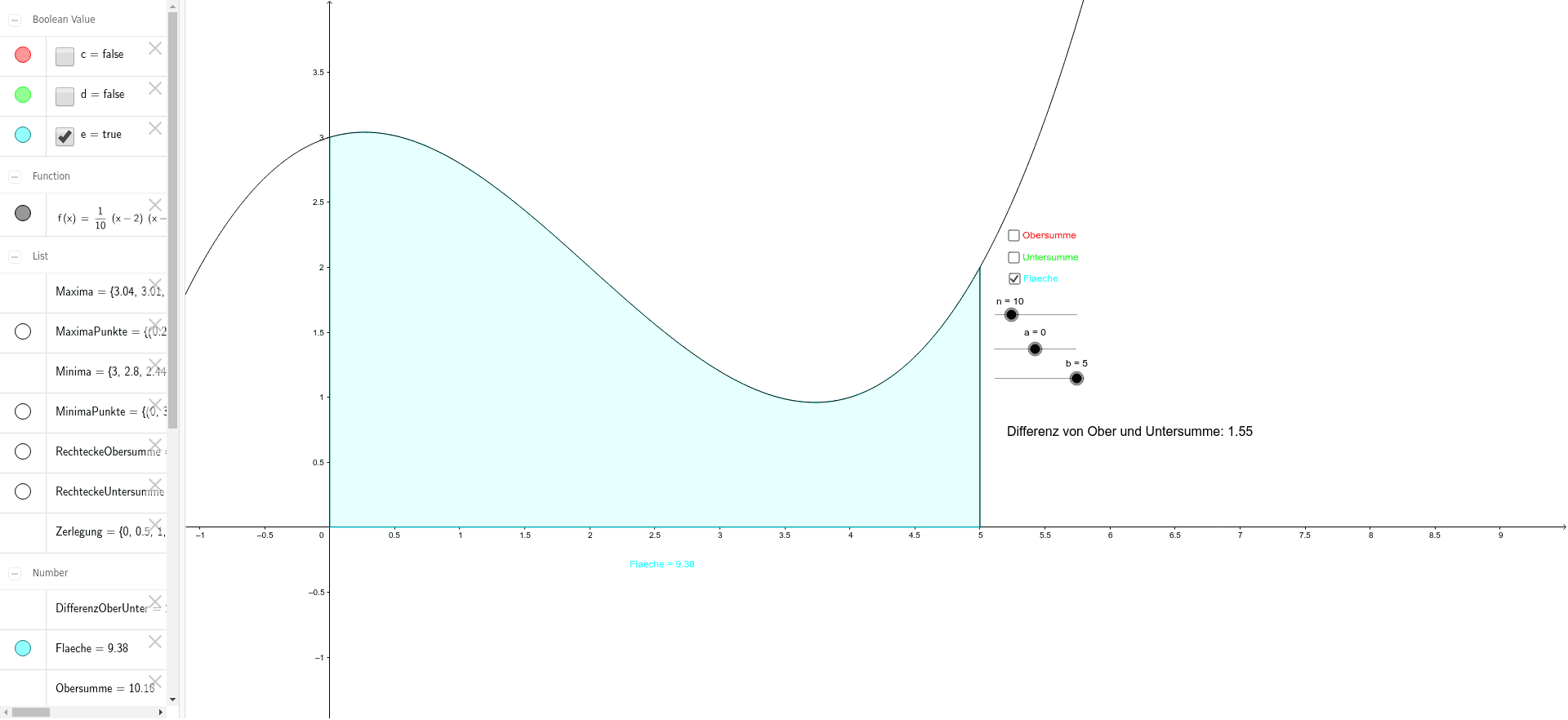 GeoGebra Applet