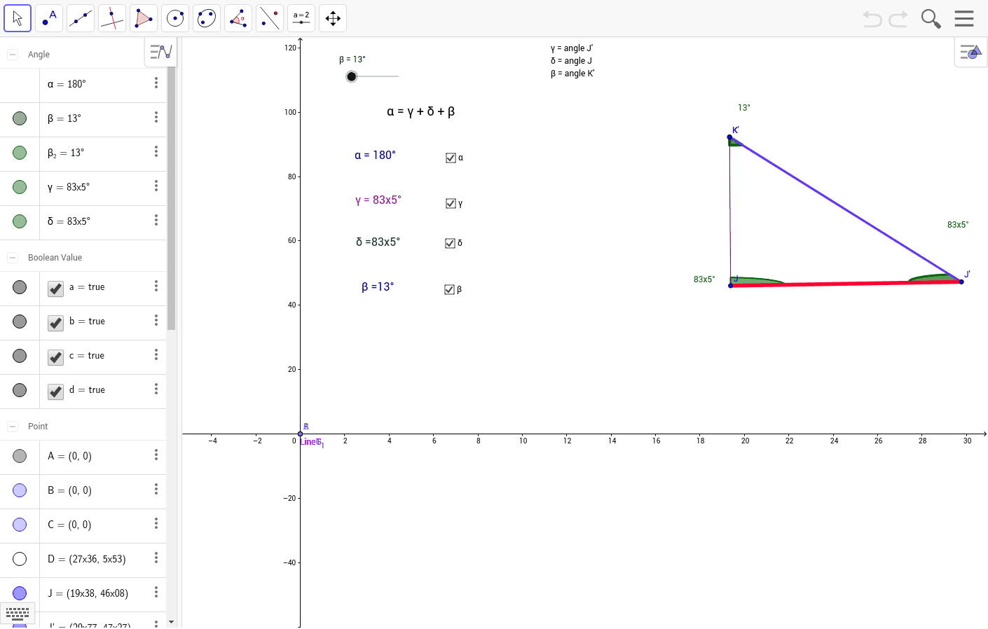 GeoGebra Applet