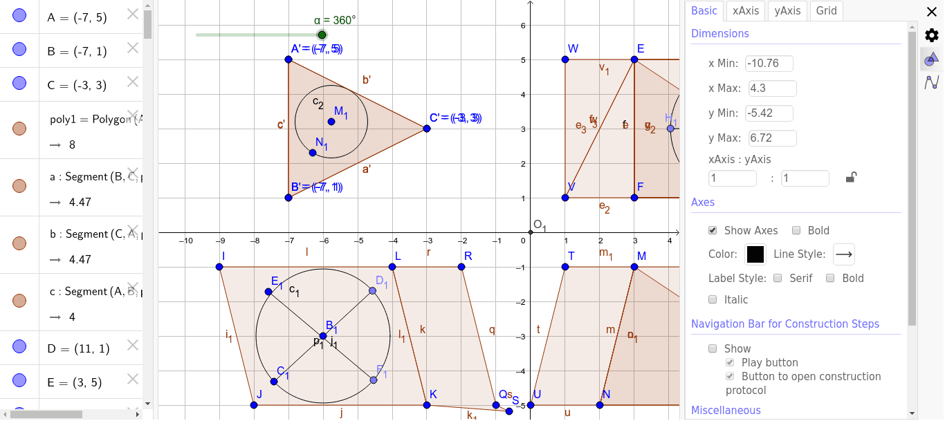 GeoGebra Applet