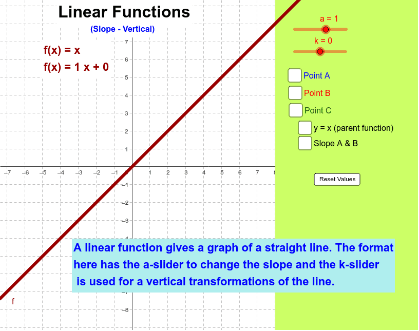 GeoGebra Applet