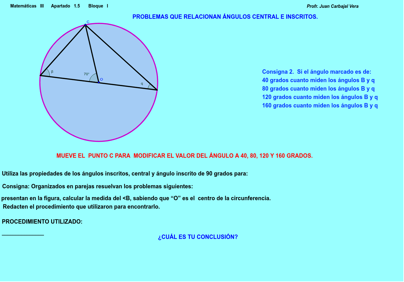 GeoGebra Applet