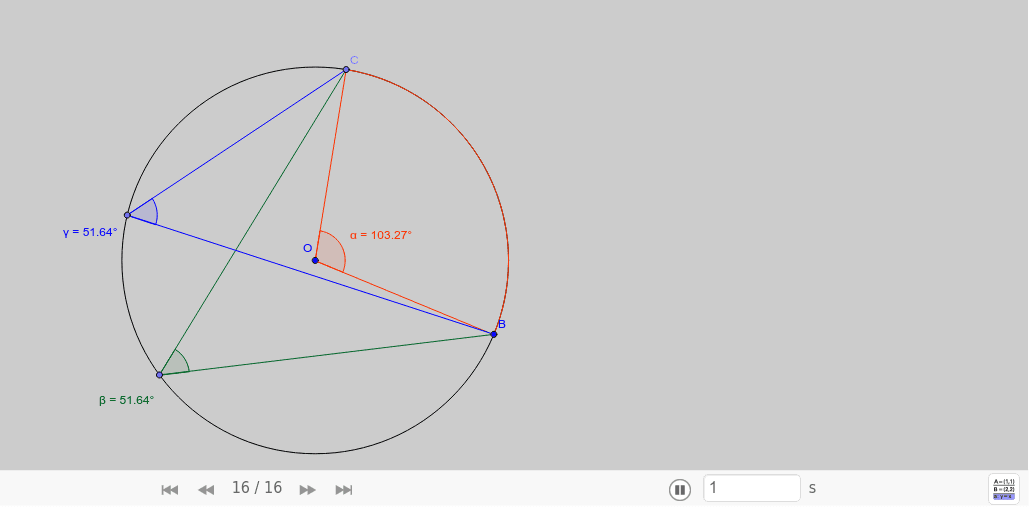 GeoGebra Applet