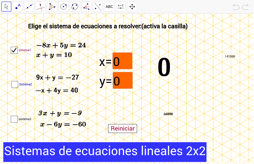 GeoGebra Applet